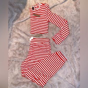 J. Crew striped pajama set. Size small. Brand new with tags